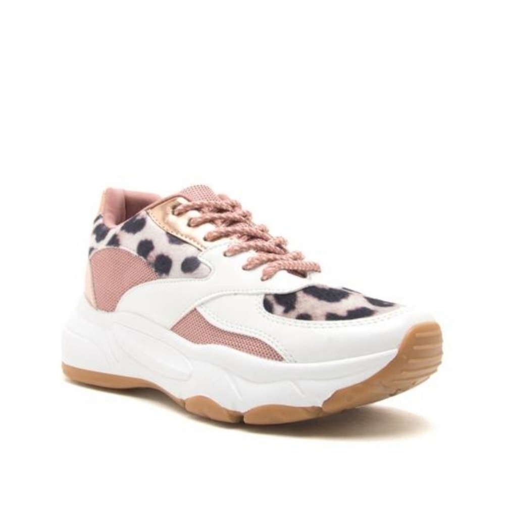 Sale!🔥💝🆕️Icey Pink Leopard Sneakers💝Size 10 - Picture 5 of 8
